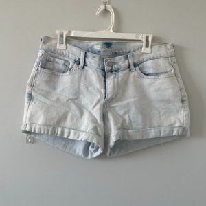 Light Wash Jean Shorts